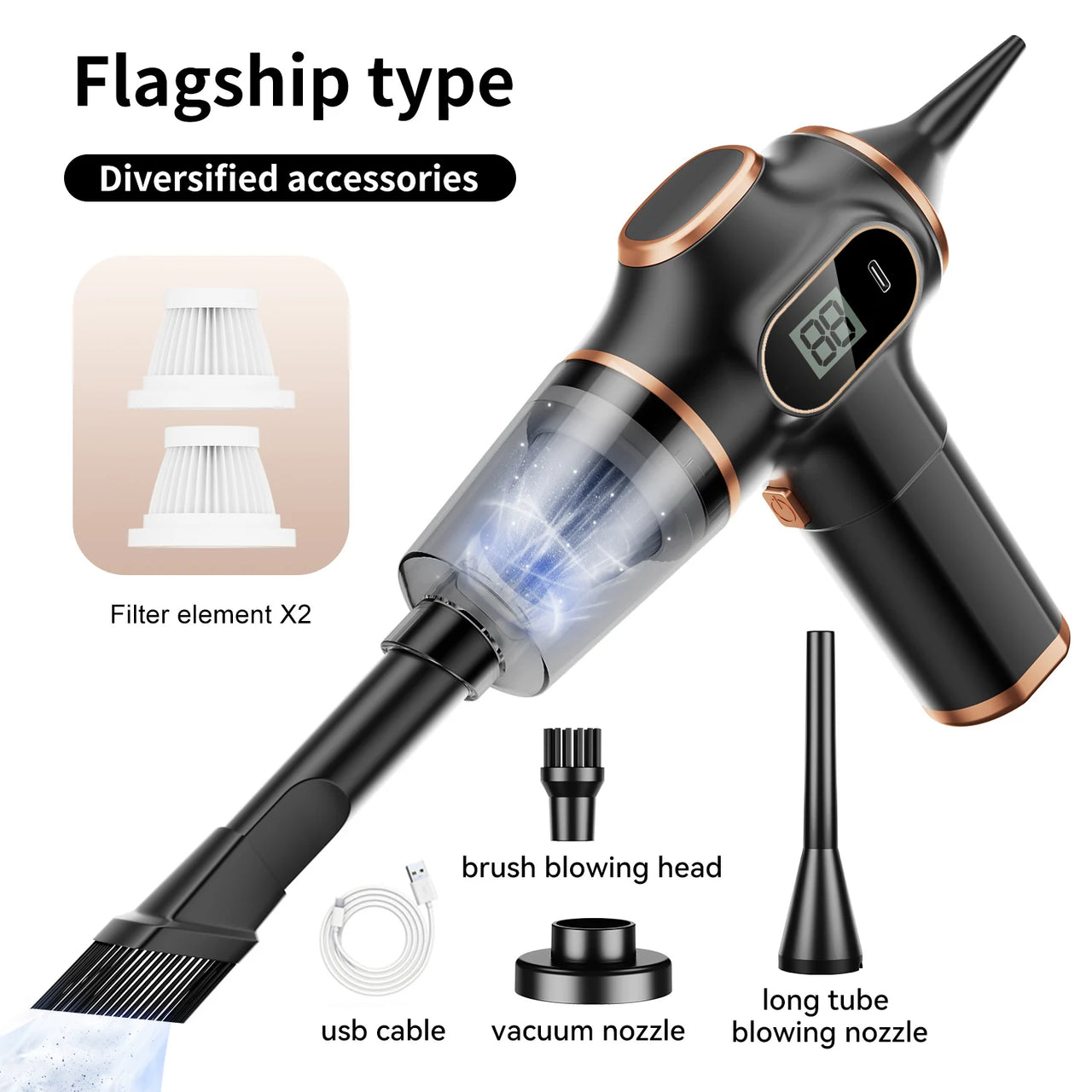 Portable Powerful Handheld Vacuum Cleaner
