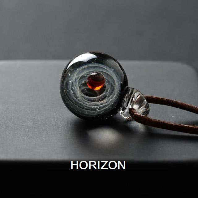 Cosmic Handmade Galaxy Glass Pendant (21 Designs)