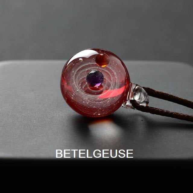 Cosmic Handmade Galaxy Glass Pendant (21 Designs)