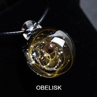 Thumbnail for Cosmic Handmade Galaxy Glass Pendant (21 Designs)