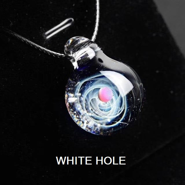 Cosmic Handmade Galaxy Glass Pendant (21 Designs)