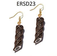 Thumbnail for Handmade Resin Cookies Macaron Cake Food Donuts Drop Earring For Women