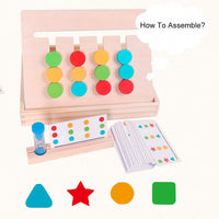 Thumbnail for Montessori Color Matching Wooden Toy (Full Set)