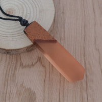 Thumbnail for Wood Resin Necklace Pendant