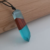 Thumbnail for Wood Resin Necklace Pendant
