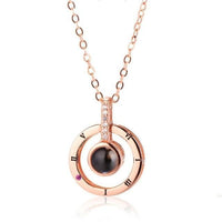 Thumbnail for "I LOVE YOU" in 100 Languages Necklace