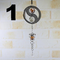 Thumbnail for Spiral Wind Spinner with Crystal Ball